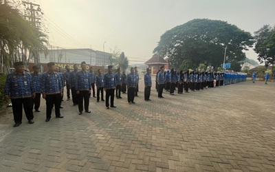 Peringatan Hari Jadi Provinsi Jawa Timur ke-79 di SMAN 1 Sooko Mojokerto