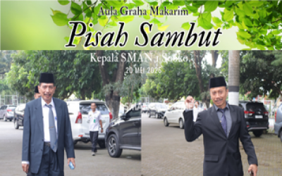 Pisah Sambut Kepala Sekolah SMAN 1 Sooko: Perpindahan Amanah, Penuh Haru dan Penuh Harapan